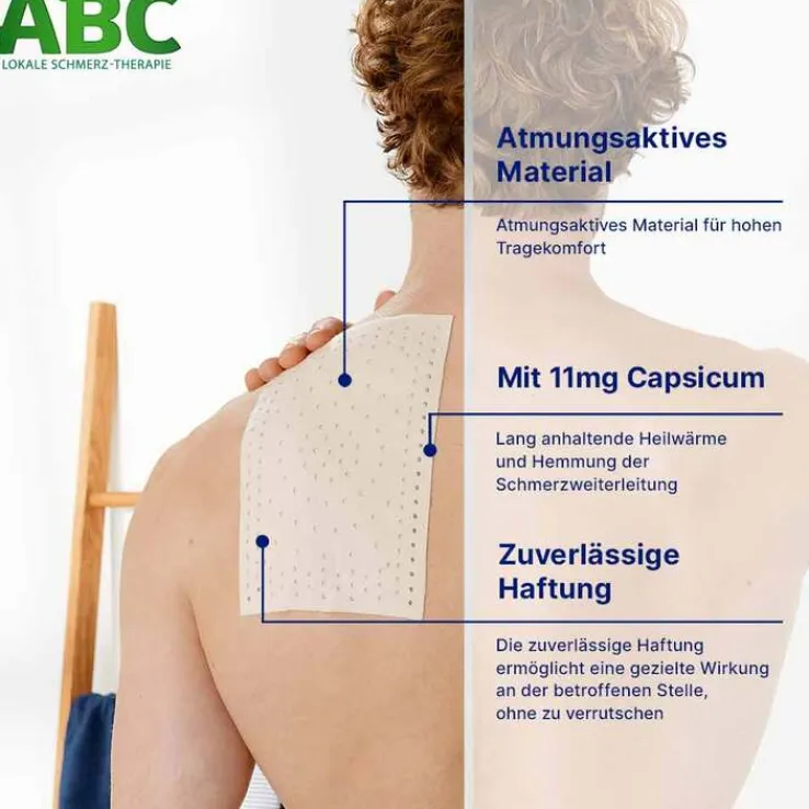 ABC Wärme Pflaster Capsicum, 2 St
