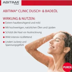 Abitima Clinic Dusch- und Badeöl, 200 ml