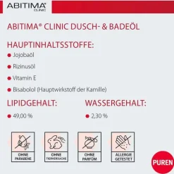 Abitima Clinic Dusch- und Badeöl, 200 ml