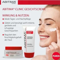 Abitima Clinic Gesichtscreme mit Dosierspender, 1000 ml