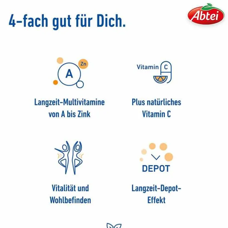 Abtei A-Z Komplett Tabletten, 40 St