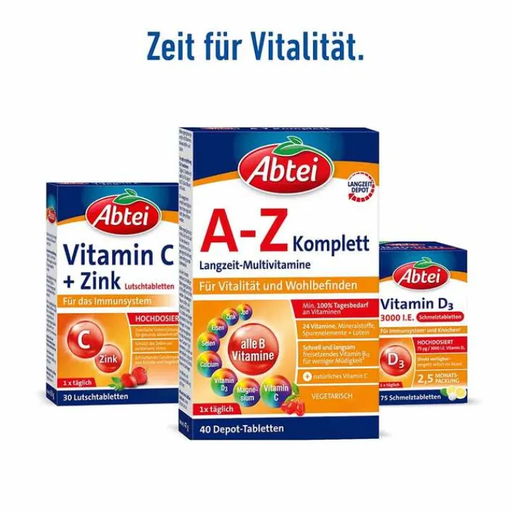 Abtei A-Z Komplett Tabletten, 40 St