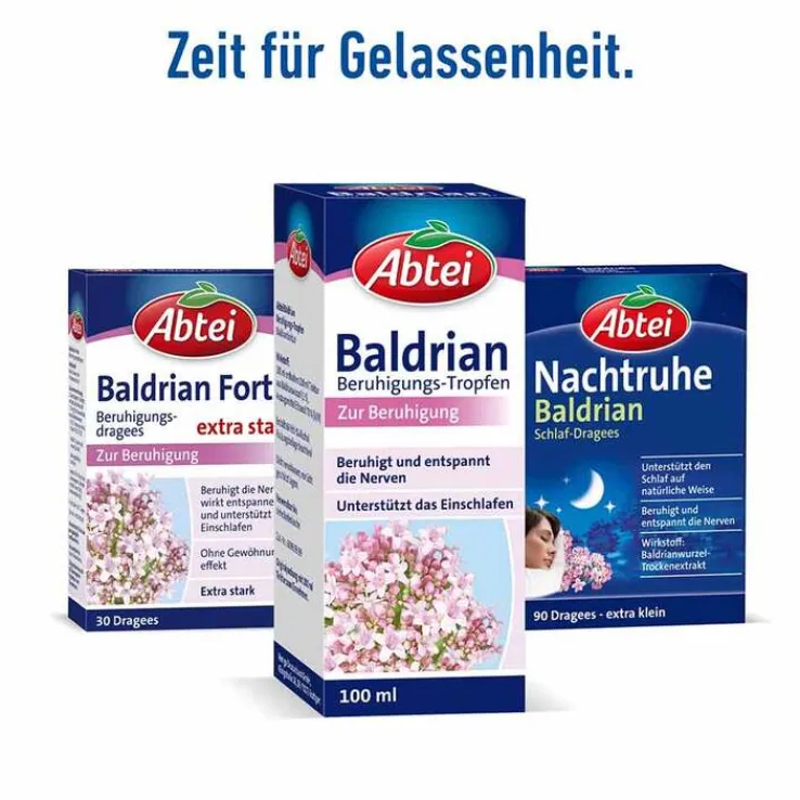 Abtei Baldrian Beruhigungs-Tropfen, 100 ml