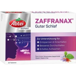 Abtei Expert Zaffranax Guter Schlaf Tabletten, 20 St