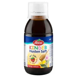 Abtei Kinder Husten Saft Eibisch und Honig, 120 ml