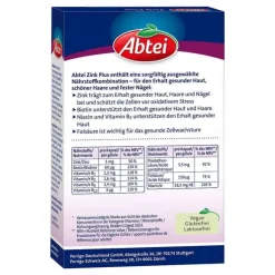 Abtei Zink Plus Nährstoff Kapseln, 32 St
