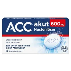 ACC akut 600 mg Hustenlöser, Brausetabletten, 10 St