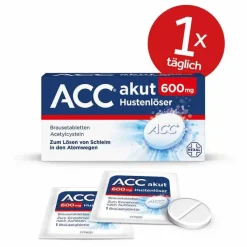ACC akut 600 mg Hustenlöser, Brausetabletten, 10 St