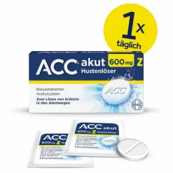 ACC akut 600 mg Z Hustenlöser, Brausetabletten, 20 St