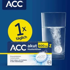 ACC akut 600 mg Z Hustenlöser, Brausetabletten, 20 St