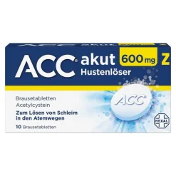 ACC akut 600 mg Z Hustenlöser, Brausetabletten, 10 St