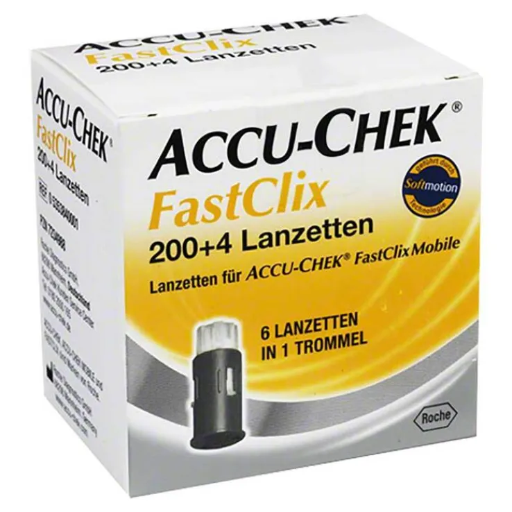 ACCU-CHEK® FastClix Lanzetten, 204 St