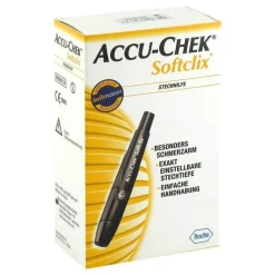 Accu Chek Softclix schwarz, 1 St