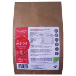 Acerola 100% Bio Pur nat.Vit, 500 g