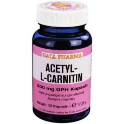 Acetyl-L-Carnitin 500 mg Kapseln, 30 St