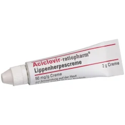 Aciclovir ratiopharm Lippenherpes, 2 g
