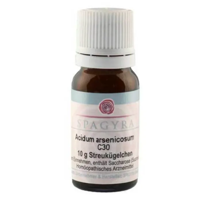Acidum arsenicosum C 30 Globuli, 10 g
