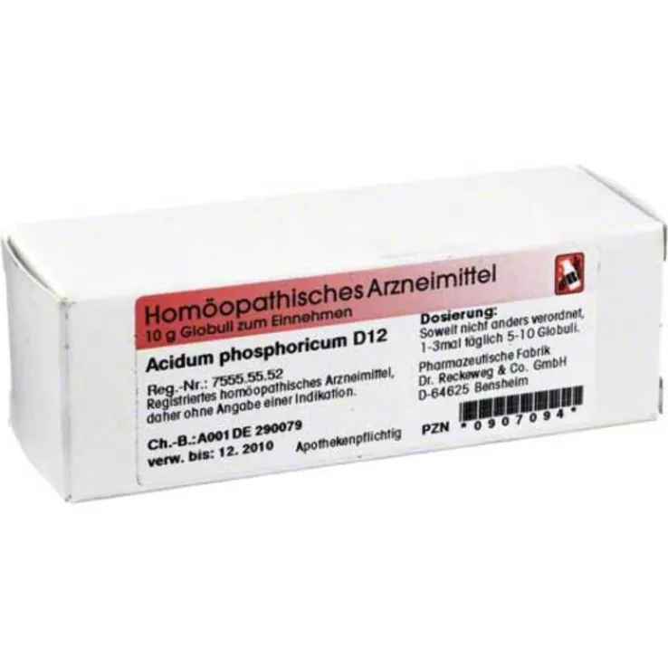 Acidum phosphoricum D 12 Globuli, 10 g