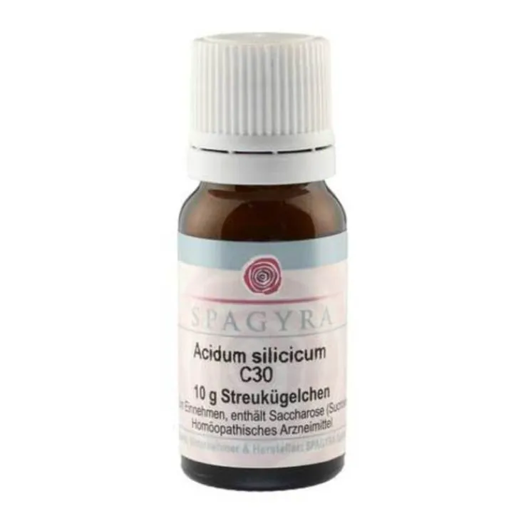 Acidum silicicum C 30 Globuli, 10 g