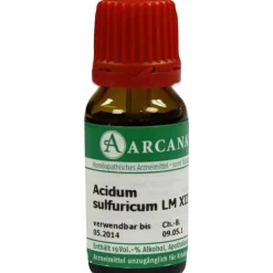 Acidum sulfuricum Arcana LM 12 Dilution, 10 ml