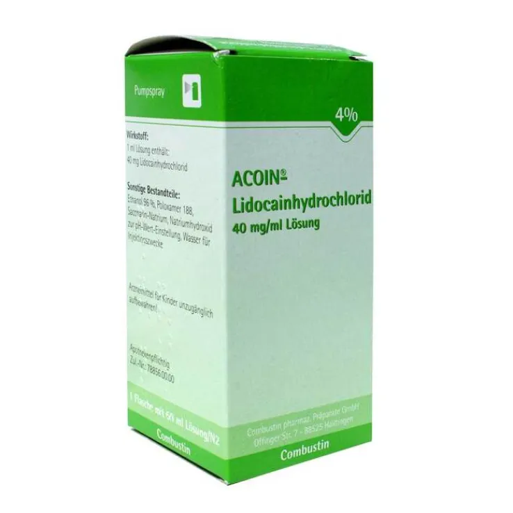 Acoin Lidocainhydrochlorid 40 mg / ml Lösung, 50 ml