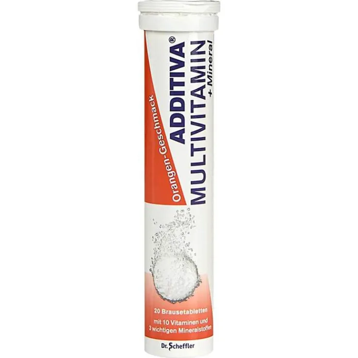 Additiva Multivitamin + Mineral Orange R Brausetabletten, 20 St