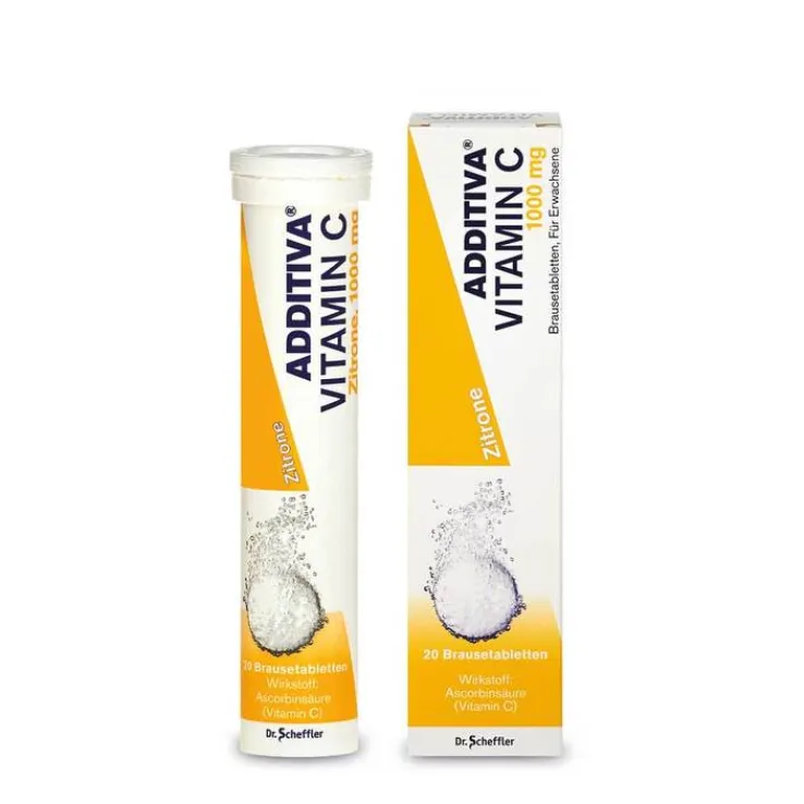 Additiva Vitamin C 1 g Brausetabletten, 20 St
