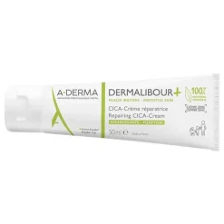 A-Derma Dermalibour + Cica reparierende Creme, 50 ml