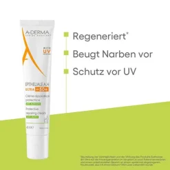 A-Derma Epitheliale A.H Ultra Creme LSF 50 + , 40 ml