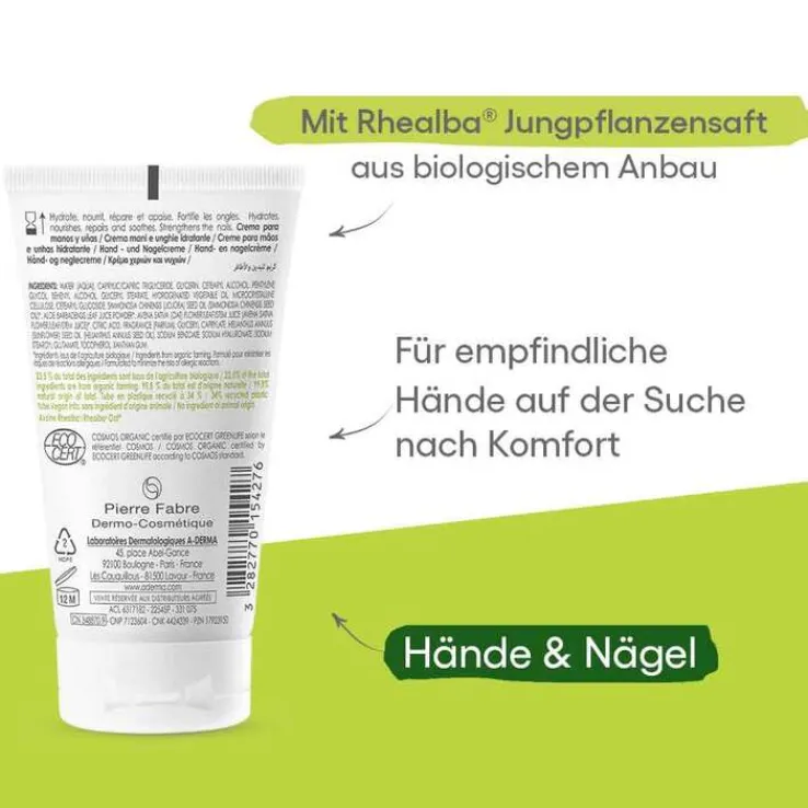 A-Derma Hand- und Nagelcreme, 50 ml