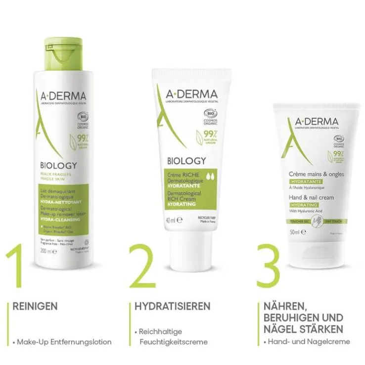A-Derma Hand- und Nagelcreme, 50 ml