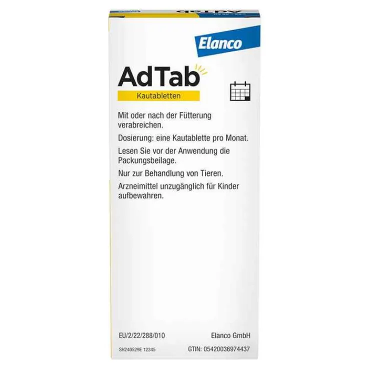 AdTab™ Kautabletten für extra große Hunde 900 mg 22 bis 45 kg, 3 St