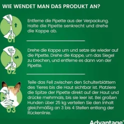 Advantage 400 für Hunde ab 25 kg, 1X4 St