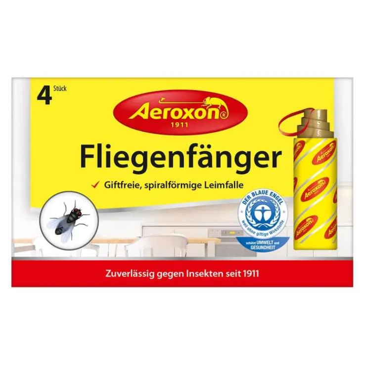 Aeroxon Fliegenfänger, 4 St