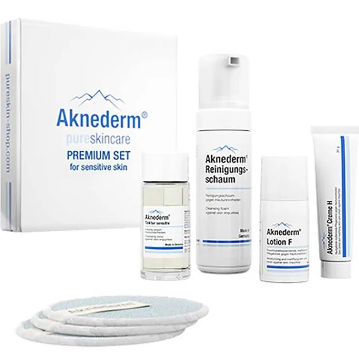 Aknederm Premium Set sensitive skin, 1 P