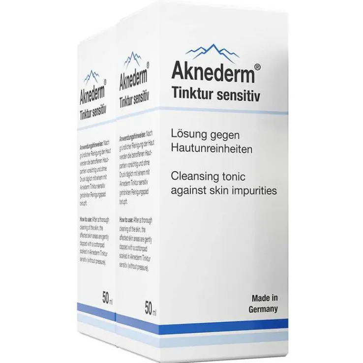 Aknederm Tinktur sensitiv, 2X50 ml