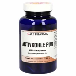 Aktivkohle Kapseln Pur GPH, 120 St