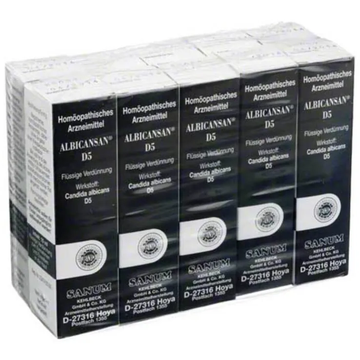 Albicansan D 5 Tropfen, 10X10 ml