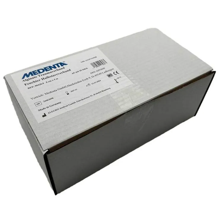 Alginate Traumaverband 8 cm x 5 m, 10 St