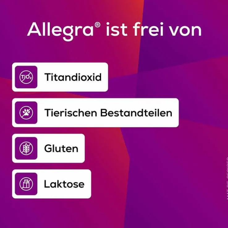 Allegra Allergietabletten 20 mg Schmelztabletten, 6 St
