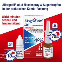 Allergodil akut Duo mit Azelastin, 1 St