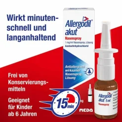 Allergodil akut Nasenspray mit Azelastin, 5 ml