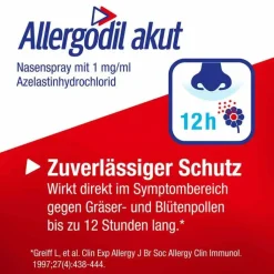 Allergodil akut Nasenspray mit Azelastin, 5 ml
