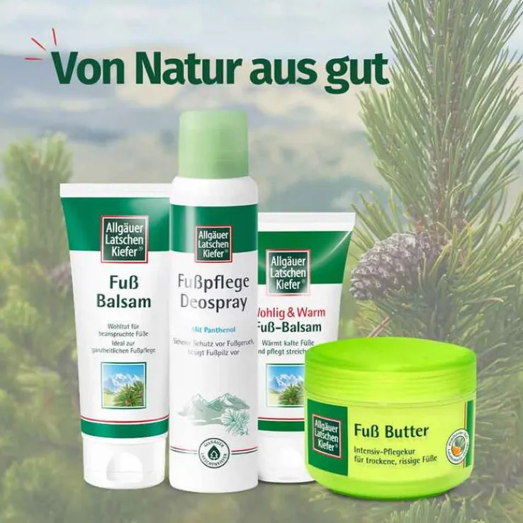 Allgäuer Latschenkiefer Fuß Balsam, 100 ml