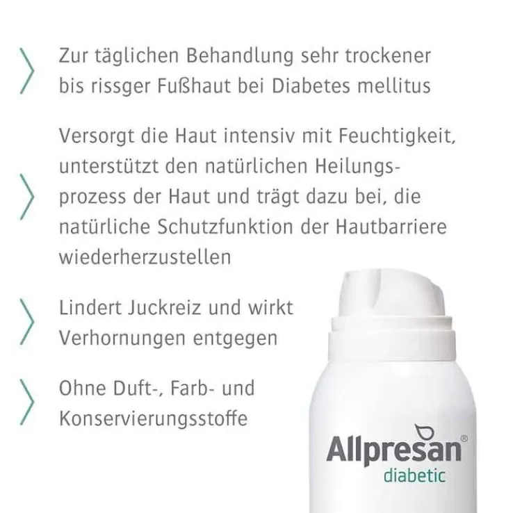 Allpresan diabetic Fuß Intensiv Schaum, 200 ml