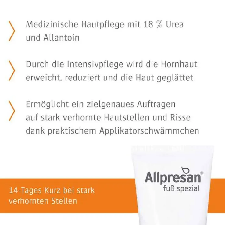 Allpresan Fuß spezial Hornhautreduzier-Creme Nr.4, 40 ml
