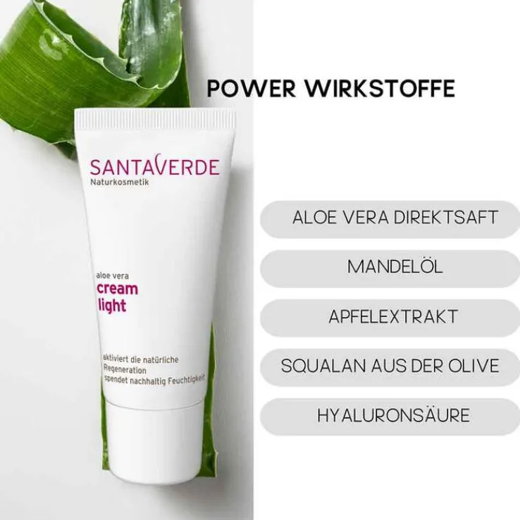 Aloe Vera creme light, 30 ml