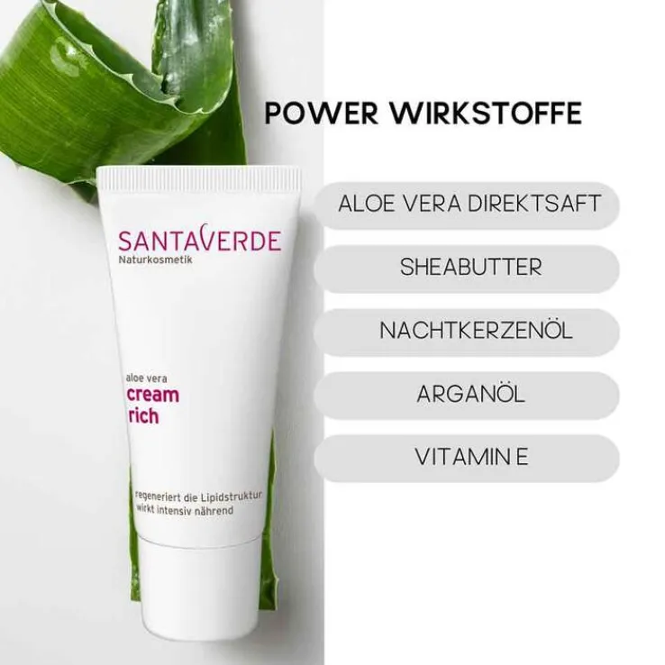 Aloe Vera Creme rich, 30 ml