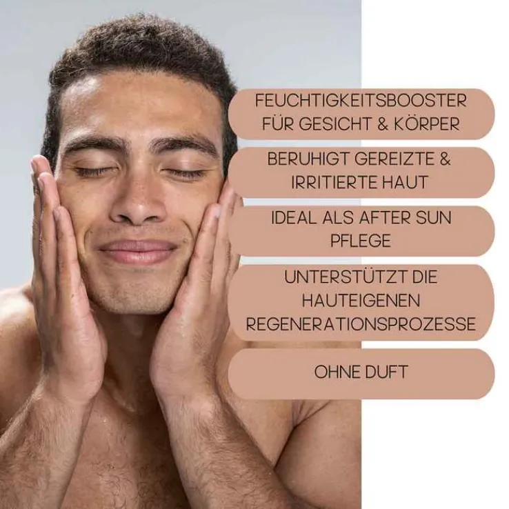 Aloe Vera Gel pur ohne Duft, 100 ml
