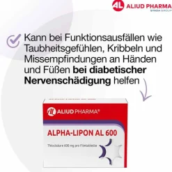 ALPHA-LIPON AL 600 Filmtabletten, 60 St
